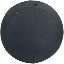 Actieve zitbal Leitz Ergo 55cm anti-rol donkergrijs