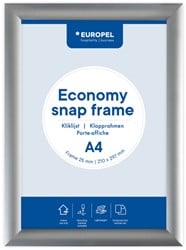 Kliklijst Europel Economy A4 zilver