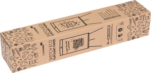 Flipoverpapier Legamaster SKETCH ECO raster 5x 20 vellen-2