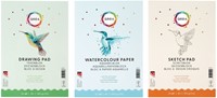 Aquarelblok Qrea A5 20vel 200gr gelijmd-3