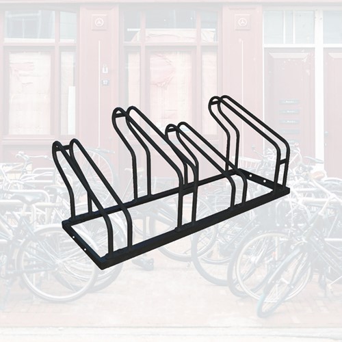 Fietsenrek BRASQ  4 fietsen BS400 zwart-3