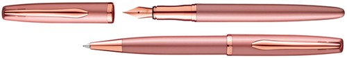 Schrijfset Pelikan Jazz Noble Elegance K36+P36 medium rose-5