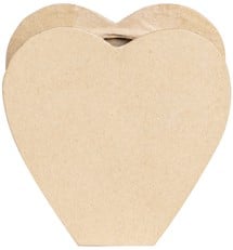 Figuur Décopatch vaas hart waterproof 13x5x13cm