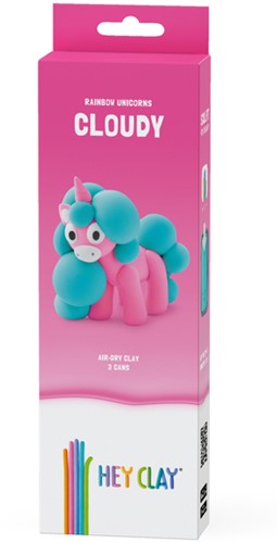 Klei Hey Clay eenhoorn set à 3 delen-2