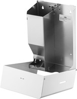 Dameshygiënedispenser MediQo-line klein RVS wit-2