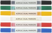 Acrylmarker Nassau duopunt set à 6 kleuren-2