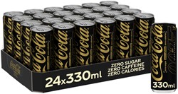 Frisdrank Coca Cola zero sugar zero caffeine blik 330ml