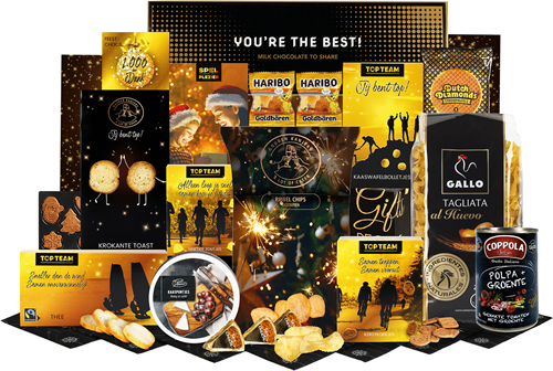 Kerstpakket 028 - Kanjers van goud