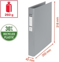 Ringband Esselte VIVIDA A4 25mm 30% gerecycled PP folie zwart-3