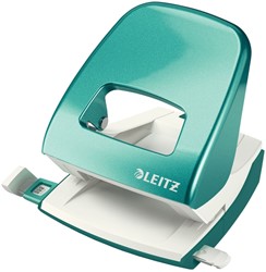 Perforator Leitz NeXXt WOW 5008 metaal 30 vel ijsblauw
