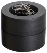 Papercliphouder MAUL Pro magentisch Ø73mmx60mm zwart