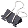 Papierklem MAUL 213 foldback 13mm zwart 12 stuks