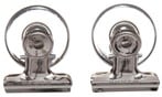 Papierklem MAUL Bulldog met magneet 30mm zilver 2 stuks-5