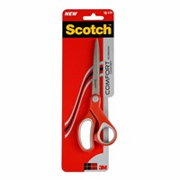 Schaar Scotch 18cm comfort rood blister-3