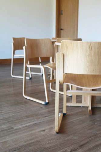 HOWE 40/4 Wood stoel - Walnoot- LW25-3