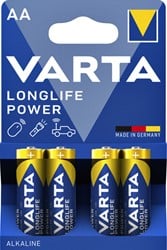 Batterij Varta Longlife Power 4x AA