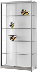 Vitrine SDB 311-1000 zilver led 1000x400x1972mm