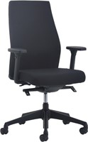 Bureaustoel Euroseats Torino zwart