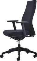 Bureaustoel Euroseats Torino zwart-2