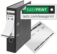 Ordner Leitz 1080 klassiek gewolkt 180° 80mm karton A4 zwart-8