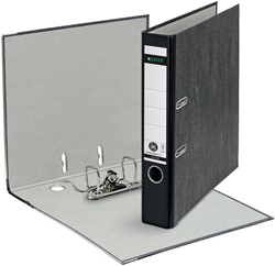 Ordner Leitz 1050 180° 52mm Recycle karton A4 zwart (gewolkt)