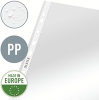 Showtas Leitz Premium standaard copy safe 0.08mm PP A4 transparant 100 stuks-3