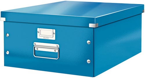 Opbergdoos Leitz Click & Store WOW groot 369x200x482mm blauw-1