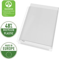 Showtas Leitz Premium copy safe 0.17mm PVC Expansievouw glashelder 10 stuks-11