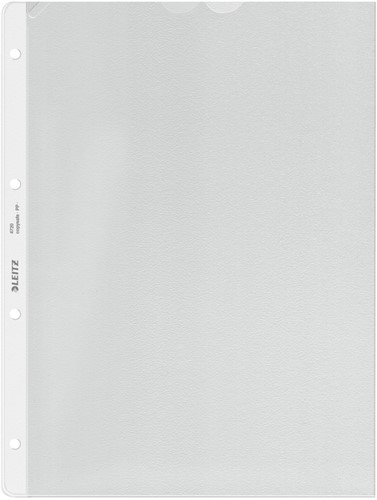 Showtas Leitz Premium copy safe 0.13mm 4-gaats PP A4 transparant 100 stuks