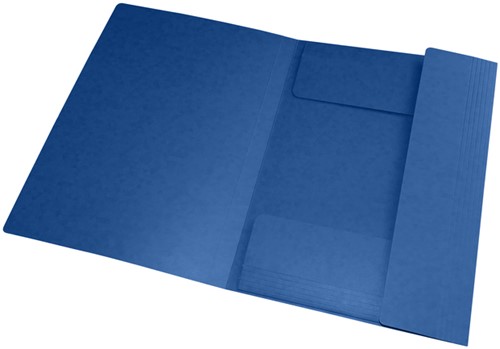 Elastomap Oxford Top File+ A3 3 kleppen 390gr blauw-3
