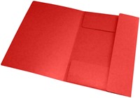Elastomap Oxford Top File+ A4 3 kleppen 390gr rood-2
