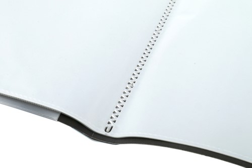 Showmap Europel Frontview A4 20-tassen antraciet-2