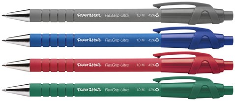 Balpen Paper Mate Flexgrip Ultra medium groen-2