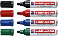 Viltstift edding 500 schuin 2-7mm groen-3