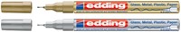Paintmarker edding 780 op oliebasis 0.8mm goud-3