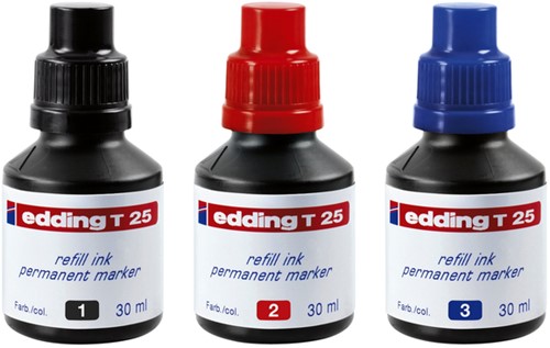 Viltstiftinkt edding T25 blauw-3