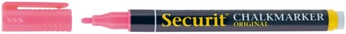Krijtstift Securit SMA-100 rond 1-2mm geel/oranje/roze/paars 4 stuks-3
