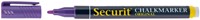 Krijtstift Securit SMA-100 rond 1-2mm geel/oranje/roze/paars 4 stuks-2