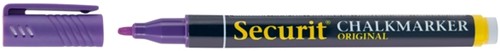 Krijtstift Securit SMA-100 rond 1-2mm geel/oranje/roze/paars 4 stuks-2