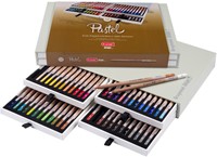 Pastelpotlood Bruynzeel Design met luxe bewaardoos assorti 48 stuks-2