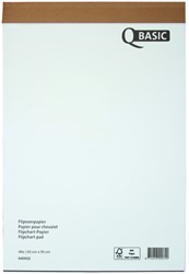 Flipoverpapier Qbasic 65x95cm 20vel opgerold