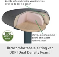 Actieve zitkruk Leitz Ergo met comfortzitting-7