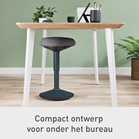 Actieve zitkruk Leitz Ergo met comfortzitting-11