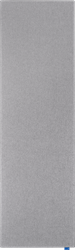 Legamaster WALL-UP akoestisch paneel 200x59,5cm licht grijs (hxb)