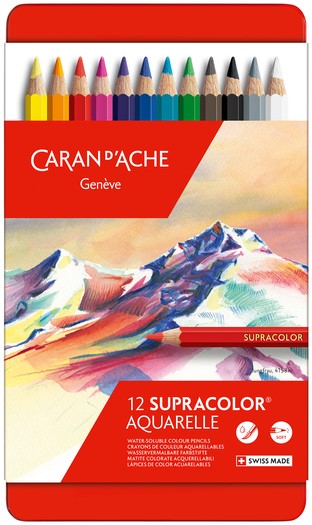 Faber Castell gum/potloodslijper Faber-Castell Combi rood/blauw display