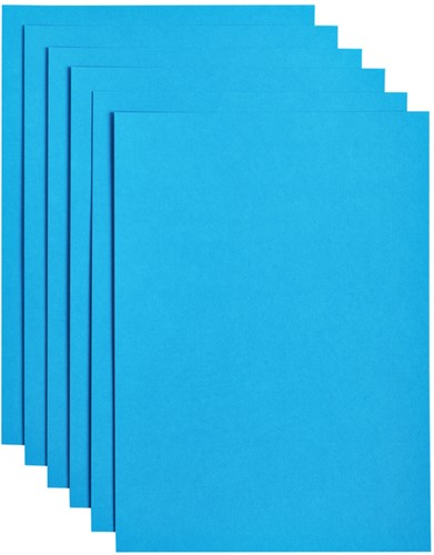 Kopieerpapier Papicolor A4 100gr 12 vel hemelsblauw