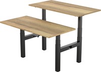 Euroseats duo elektrisch zit-sta frame - Zwart (RAL9005)-2
