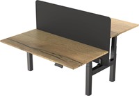 Euroseats duo elektrisch zit-sta frame - Zwart (RAL9005)-3
