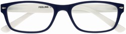 Leesbril I Need You +1.50 dpt Feeling blauw-wit
