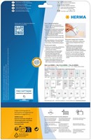 Naambadge etiket HERMA 4514 80x50mm wit 200 stuks-2